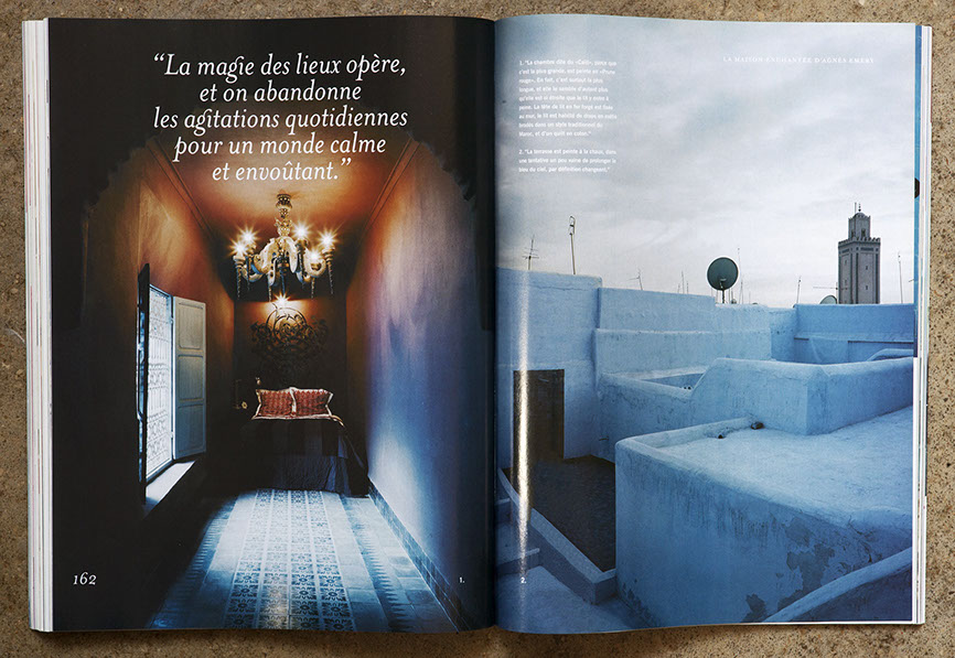 Marie Claire Maison, Agnès Emery, Marrakech