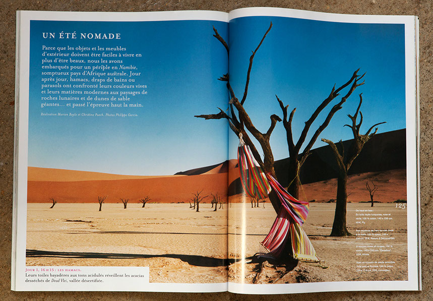 Marie Claire Maison, still life, nature morte, Namibie, Namibia, Dead Vlei